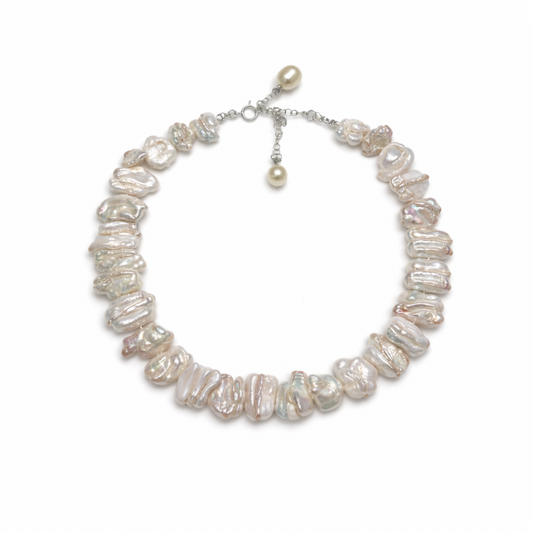 שרשרת פניני ברוק טבעיות